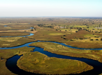 Winding River through Africa