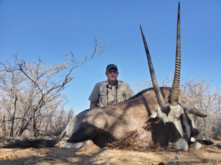 Kalahari Safaris Gemsbuck Hunting Botswana