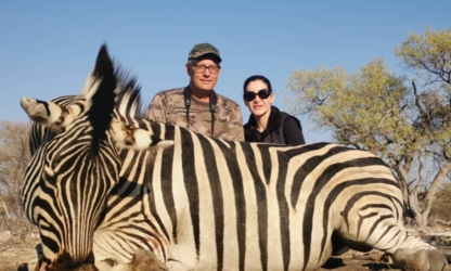 Zebra with Kalahari Safaris