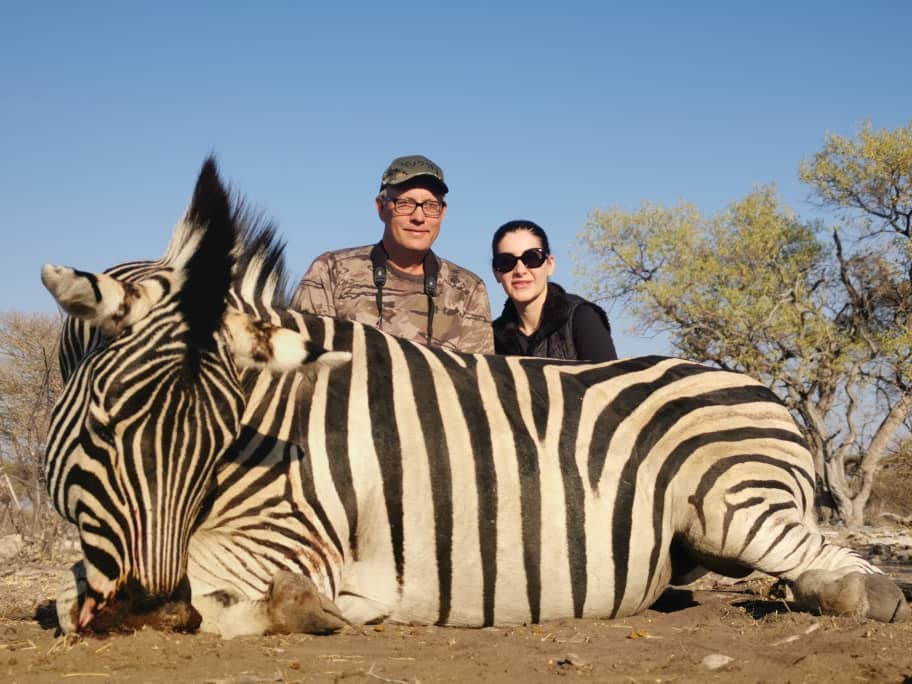 Zebra with Kalahari Safaris