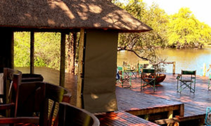 Ghanzi Lodge by Waterhole