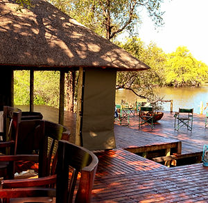 Ghanzi Lodge by Waterhole