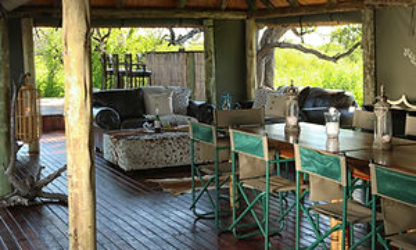 Ghanzi Hunting Lodge Dining Area