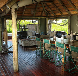 Ghanzi Hunting Lodge Dining Area